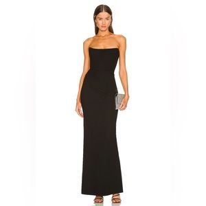 Michael Costello x Revolve Briggs Gown in Black | Size XS